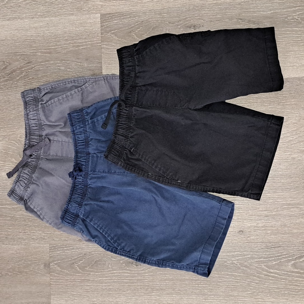 Set of (3) Boys Pull on Shorts